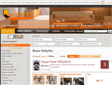 Tablet Screenshot of interier-bazar.cz